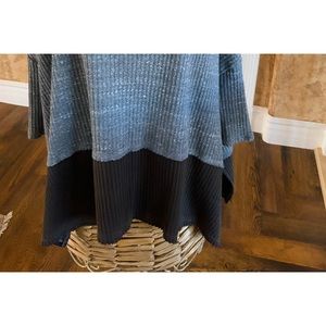 Free people gray and brown top